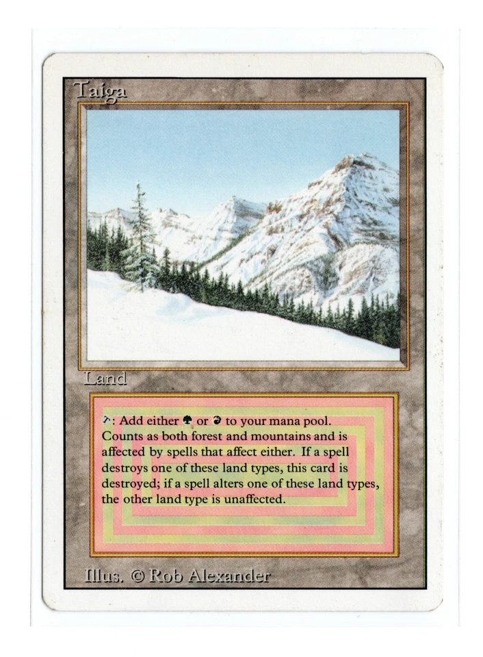 MTG - Taiga - Normal - Revised - LP - Image 1 of 2