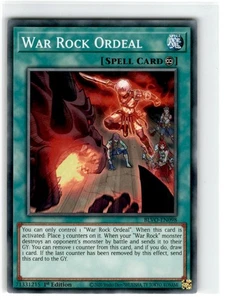 Yu-Gi-Oh! War Rock Ordeal Common BLVO-EN098 Lightly Played 1st Edition - Picture 1 of 2