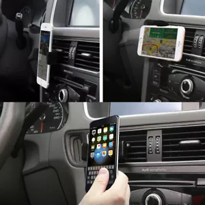 Universal 360 Rotating in Car Air Vent Mobile Phone Holder Mount Bracket Cradle - Picture 1 of 1