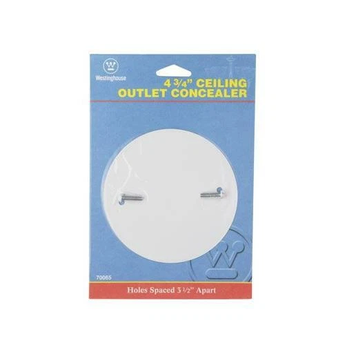 Westinghouse 7006500 4-3/4" Metal Outlet Concealer - Image 1 of 1