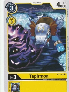 Juego de cartas Bandai Digimon 2020 - Tapirmon St3-03 C - Imagen 1 de 2