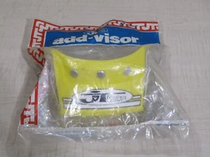 JT RACING ADD-VISOR NOS VINTAGE MOTOCROSS MX CASCO VISERA CON ESCUDO TRANSPARENTE - Imagen 1 de 8