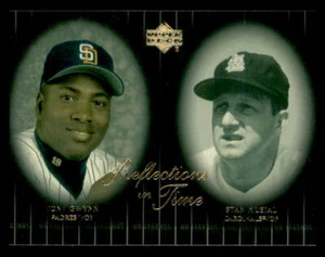 2000 Upper Deck Legends Reflections in Time #R6 Tony Gwynn / Stan Musial - Bild 1 von 2
