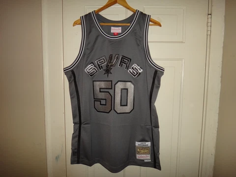 David Robinson 1998-99 Mitchell & Ness Spurs Metal Works Swingman Jersey $150 Cover