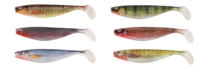 Balzer Shirasu Photo Print Shad 3D 10cm UV Hecht Barsch Weissfisch ABVERKAUF