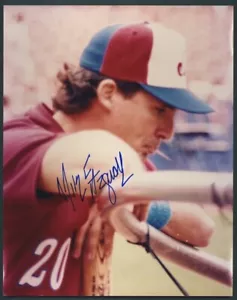 Foto firmada/autografiada de Mike Fitzgerald Expos 8x10 PASS 120535 - Imagen 1 de 1