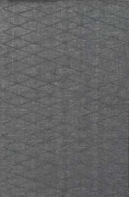 Unique Luxury Hand-Knotted Contemporary Rug Grey Centerpiece 5x8 ft - Image 1 of 4