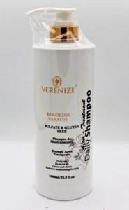 VERENIZE BRAZILIAN KERATIN DAILY SHAMPOO. 1000 ML /33.8 OZ, BIG BOTTLE (S/G) - Picture 1 of 1