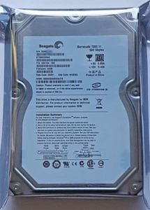 500GB SATA Seagate barracuda 7200.11 ST3500320AS 32MB 3.5 " Internal Disque Neuf - Photo 1/1