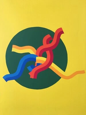 Erwin Reiter: Englischer Keimling - Signierte numm. Orig. Farbserigraphie 1969 - Bild 1 von 2