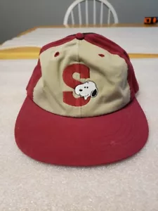 Sombrero Snoopy 1971 talla juvenil serie Peanut vintage hecho en Taiwán - Imagen 1 de 8