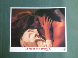 MEL GIBSON - RENE RUSSO - LETHAL WEAPON 3 - USA LOBBY CARD- 8X10