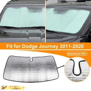 ?? Auto Window Windshield Foldable Visor Cover Sun Shade for Dodge Journey 11-20 - Picture 1 of 10