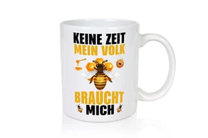 Mein Volk braucht mich Bienen - Tasse Weiß - Bild 1 von 5