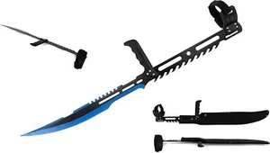 27,5 Zoll blau Fantasy Bloodrayne Ninja Unterarm Zombie Machete Schwert - Bild 1 von 2