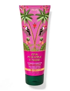Bath and Body Works rosa Ananas Sonnenaufgang ultimative Hydratation Körpercreme 8oz - Bild 1 von 1