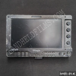 TV Logic 7" Monitor HD ad alta luminosità SRM-074W con piastra di montaggio oro (2 di 4) - Foto 1 di 9