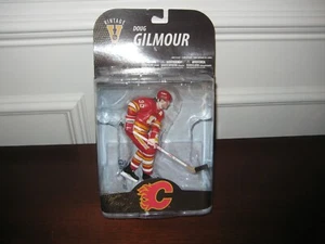MCFARLANE NHL LEGENDS 7 DOUG GILMOUR VINTAGE HOCKEY RED JERSEY CALGARY FLAMES - Picture 1 of 1