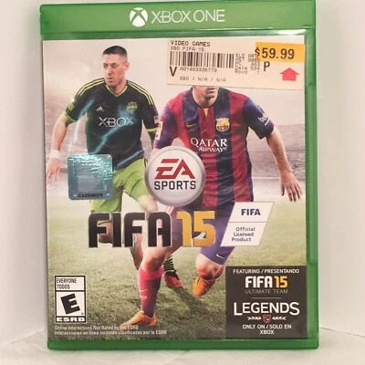Lote de 2 juegos Xbox One NBA 2K15 y FIFA 2015 Foto 1 de 4