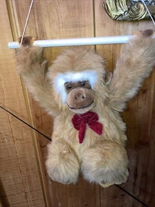 Goffa Plush gorilla on a swing 15” - Picture 1 of 5
