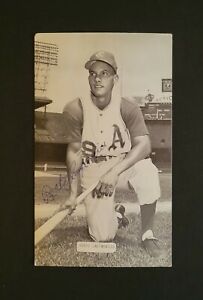 Bert Campaneris signed Kansas City A's J.D.McCarthy Baseball Postcard