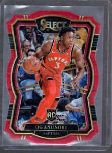 2017-18 Panini Select OG ANUNOBY Red /135 Prizm SP Rookie RC #134