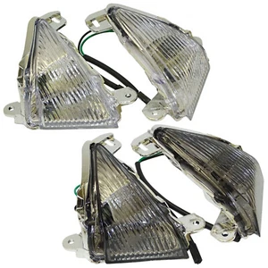 Front Turn Signal Case Lens Fit KAWASAKI 650R ZX6R ZX10R ZX14R ZG GTR 1400 Z1000 - Picture 1 of 21