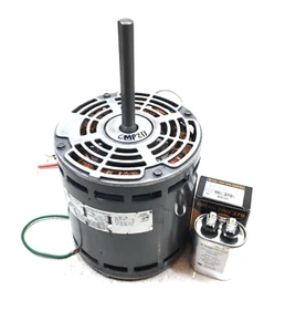Emerson K55BWDRJ-7033 HQ1010263EM Blower Motor 3/4HP RPM 1100/4SPD used CMP211 - Picture 1 of 5