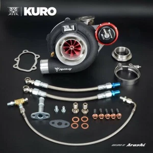 Turbocompresor de rodamiento de bolas KURO GTX3071R GEN2 banda en V 5 pernos 0,64 A/R 650 HP - Imagen 1 de 8