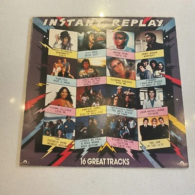 instant replay vinyl record collection 16 great tracks uk pressing polydor 1977 - Image 1 of 4