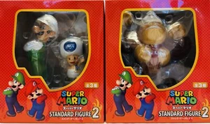 Juego de 2 figuras estándar Taito Super Mario Donkey Kong y Fire Luigi Blue Toad - Imagen 1 de 14