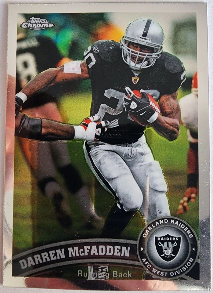 2013 Topps Triple Threads Darren McFadden Oakland Raiders #6 - Image 1 of 2