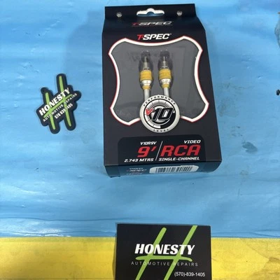 ✅ T-Spec V10 Series RCA Video Cable – 9 Feet (V10R20V) | Honesty Auto - Image 1 of 4