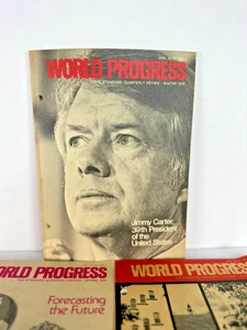 World Progress Magazine Set 1976 Jimmy Carter Forecasting Future Instant Photos - Picture 1 of 13