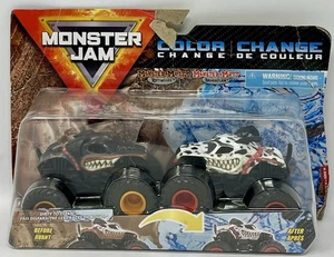 MONSTER JAM Color Change Monster Mutt Rotweiler & Monster Dalmatian Damaged - Picture 1 of 7