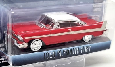 Greenlight 1/64 - Christine 1958 Plymouth Fury STD Version Diecast Model Car - Photo 1/4