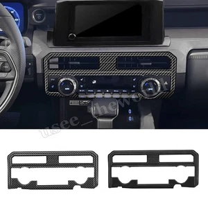 Cubierta de ventilación de salida de aire central de fibra de carbono para Toyota Tacoma 2024+ 4Runner 2025+ - Imagen 1 de 13