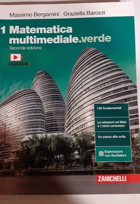 volume di Bergamini-Barozzi: Matematica multimediale.verde vol. 1 seconda edizio - Immagine 1 di 2