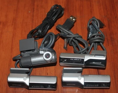 Lote de 4 cámaras web - 3x Microsoft LifeCam NX-3000 + Creative Labs VF0250 Foto 1 de 4