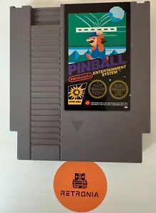 Pinball Nintendo Nes Game Cart PAL Mattel 3 Screw GBR Version With Sleeve Tested - Picture 1 of 3
