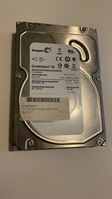 Seagate Constellation ES 1TB, SAS Hard Drive, 7200 RPM, 3.5inch (ST1000NM0001) - Image 1 of 2