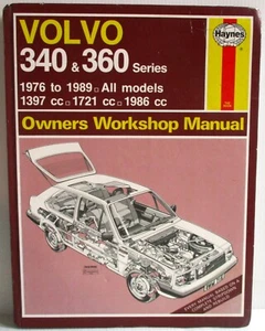 Haynes Volvo serie 340 e 360 1976-1989, tutti i modelli manuale officina proprietario 472 - Foto 1 di 7