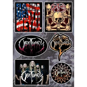 Nachruf Sticker Pack | Alben American Florida Death Metal Band Logo - Bild 1 von 1