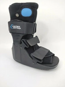 Bota de Caminante UNITED ORTHO Corta Air Cam Talla Pequeña/Tobillo/Pie. Negro - Imagen 1 de 5