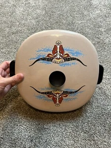 Vintage MONTERREY Western Ware Longhorn Steer pentola cuoco e coperchio salsa padella - Foto 1 di 9