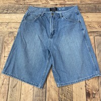 csg denim shorts