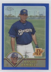 2003 Topps Chrome Refractor /699 Manuel Ramirez #204 Rookie RC