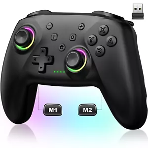 Pro Wireless Controller Gamepad Joystick Remote For Nintendo Switch OLED,PC/iOS - Picture 1 of 8