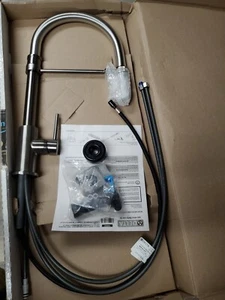 Delta (Model# 9659-KS-DST) Trinsic Pre-Rinse Pull-Down Kitchen Faucet - Picture 1 of 8