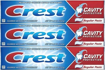 Crest Toothpaste Cavity Protection Regular (Pack of 3) - image 1 of 3